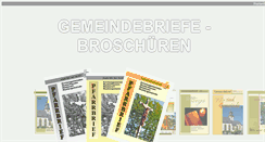 Desktop Screenshot of gemeindebrief.wtp24.de