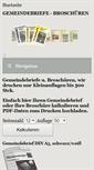Mobile Screenshot of gemeindebrief.wtp24.de